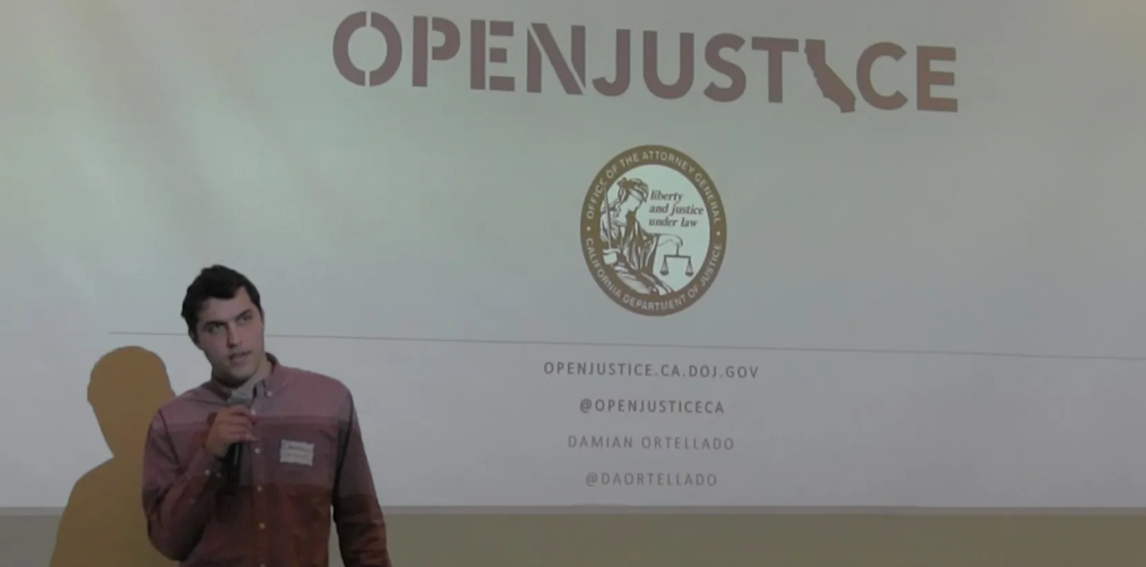 Open Justice presentation